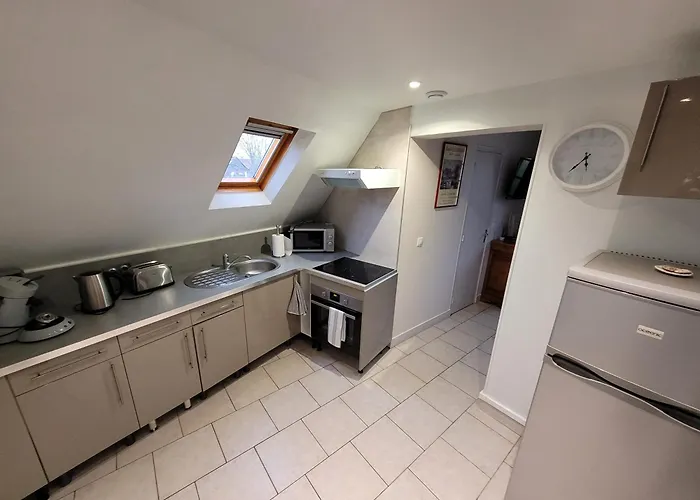 Bienvenue Chez Jocelyne 公寓 翁弗勒尔